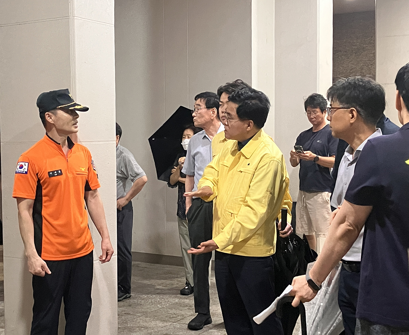  풍수해 피해현장 방문