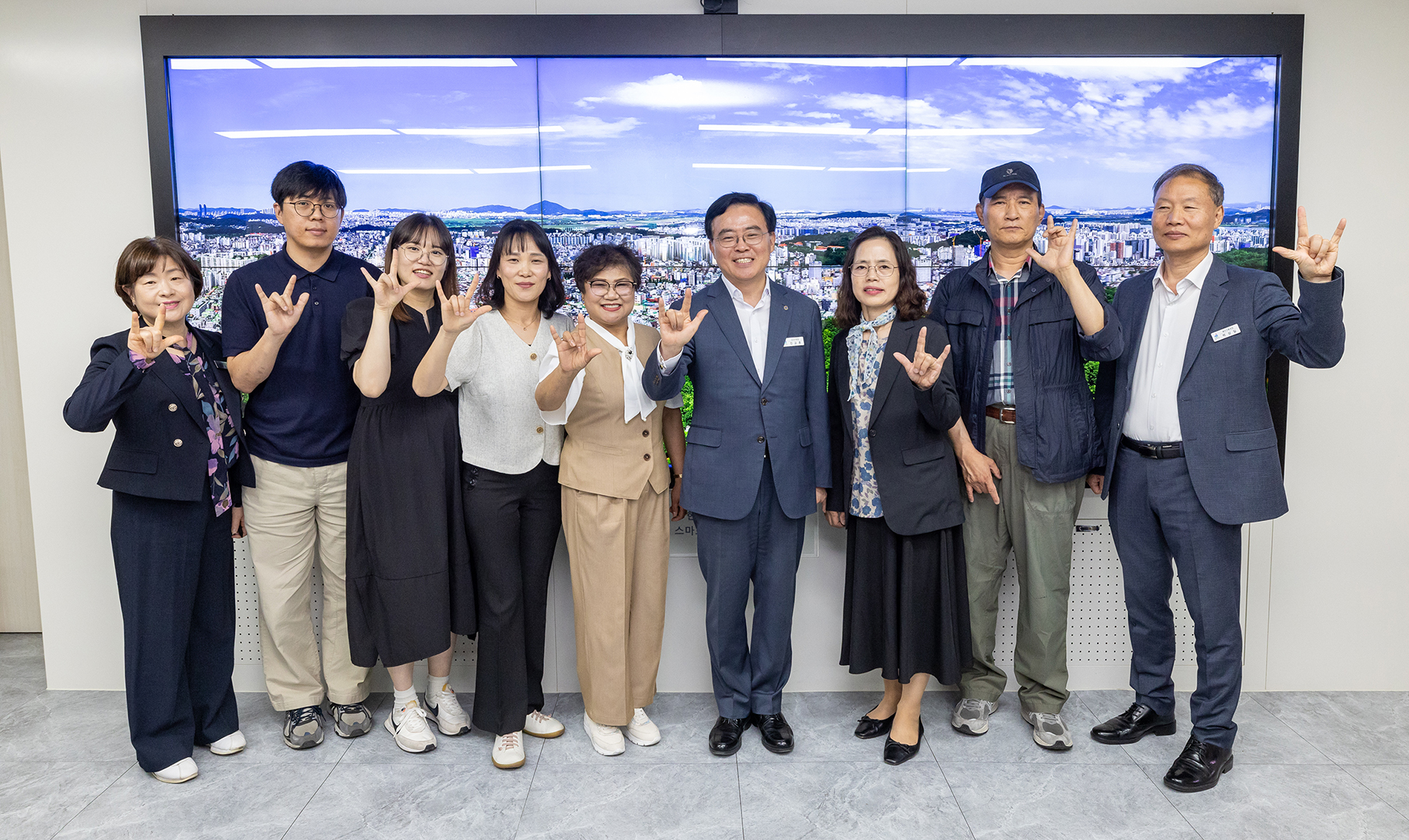 서울농아인협회 강서구지회 차담회