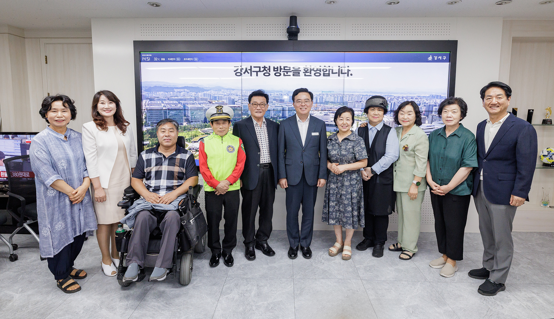 강서뉴스 차담회 