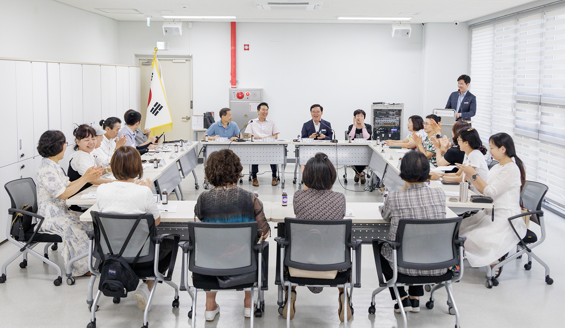통장협의회 회의 