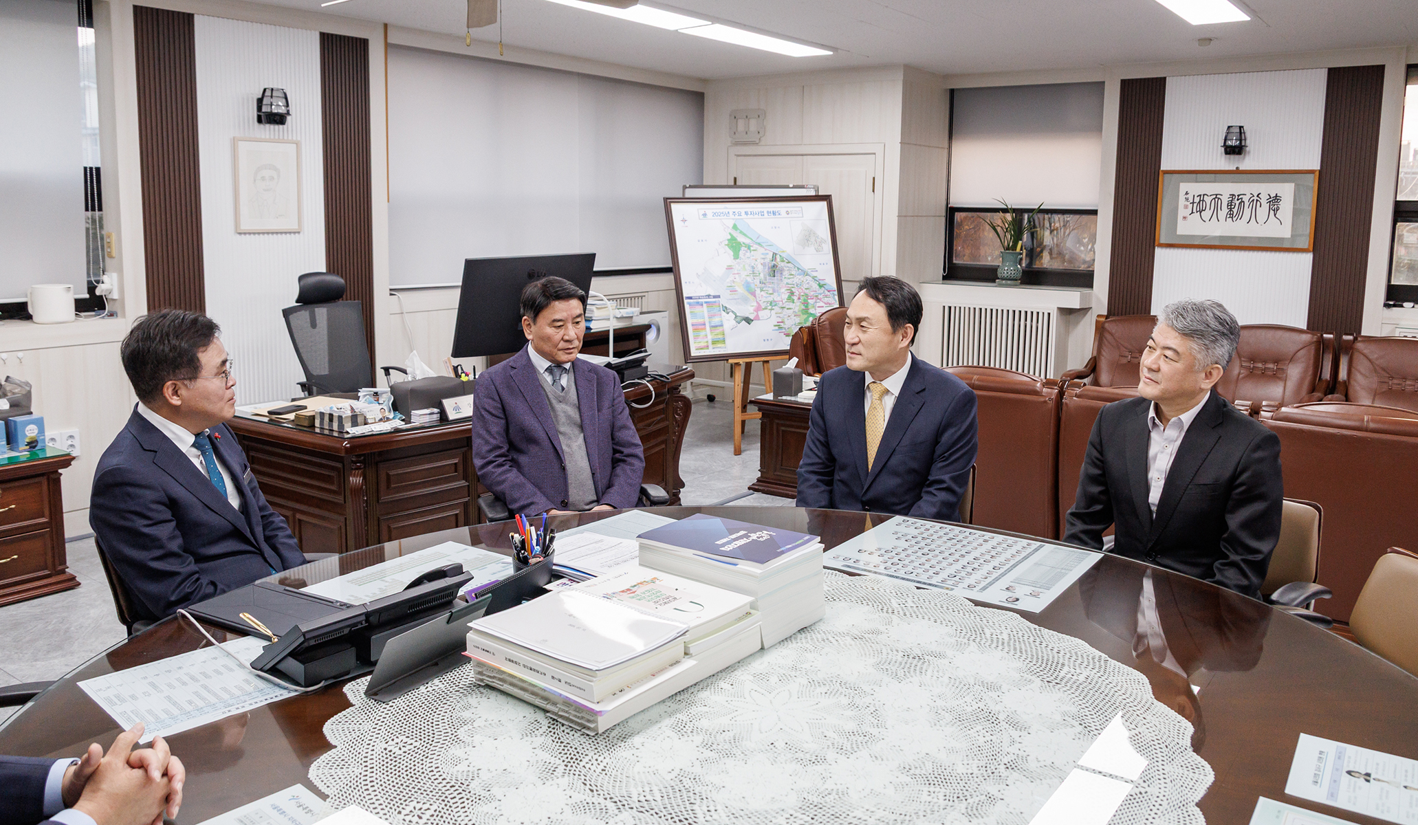  마곡마이스피에프브이 장학금 기탁식 