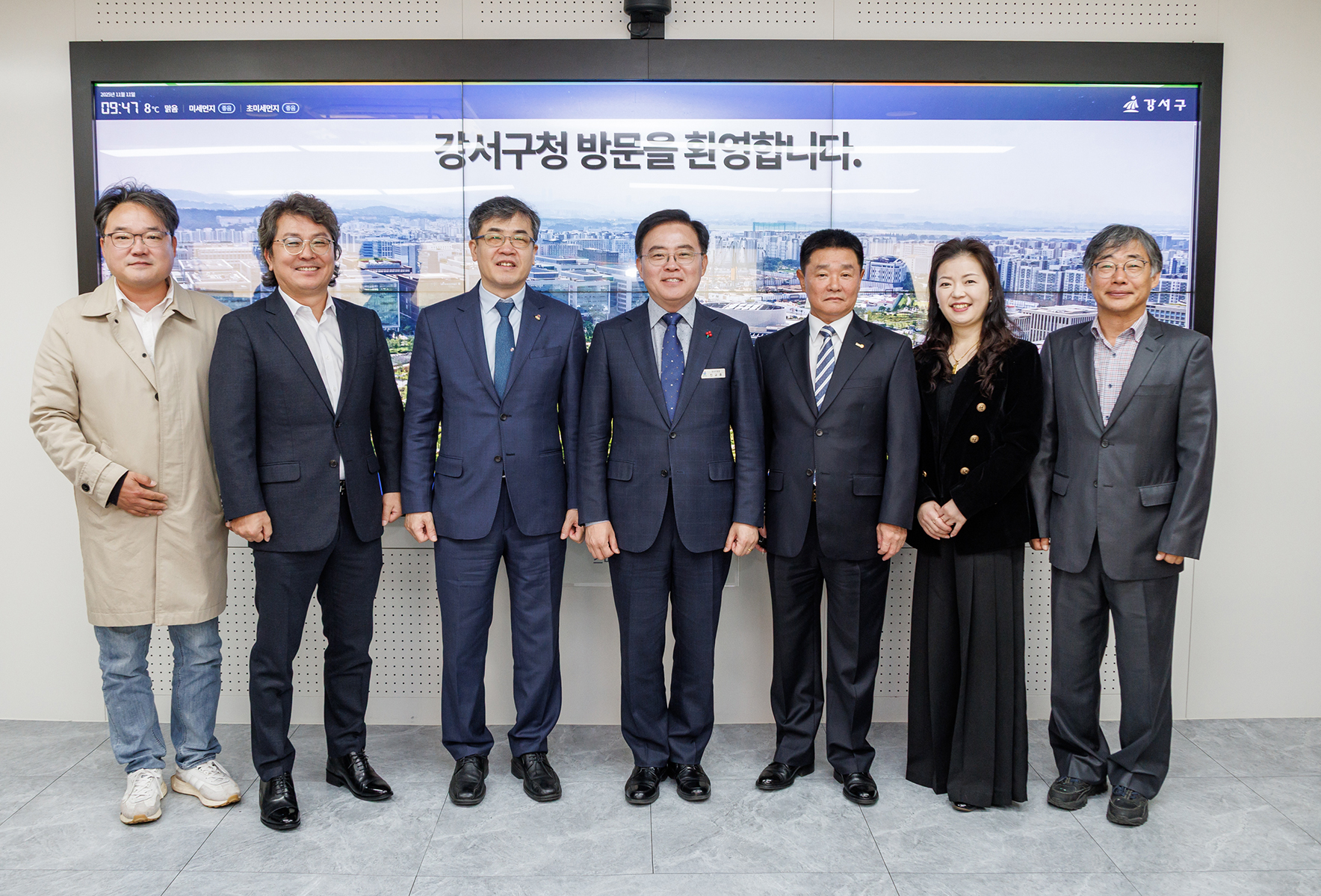 민주평화통일자문회의 강서구협의회장 방문