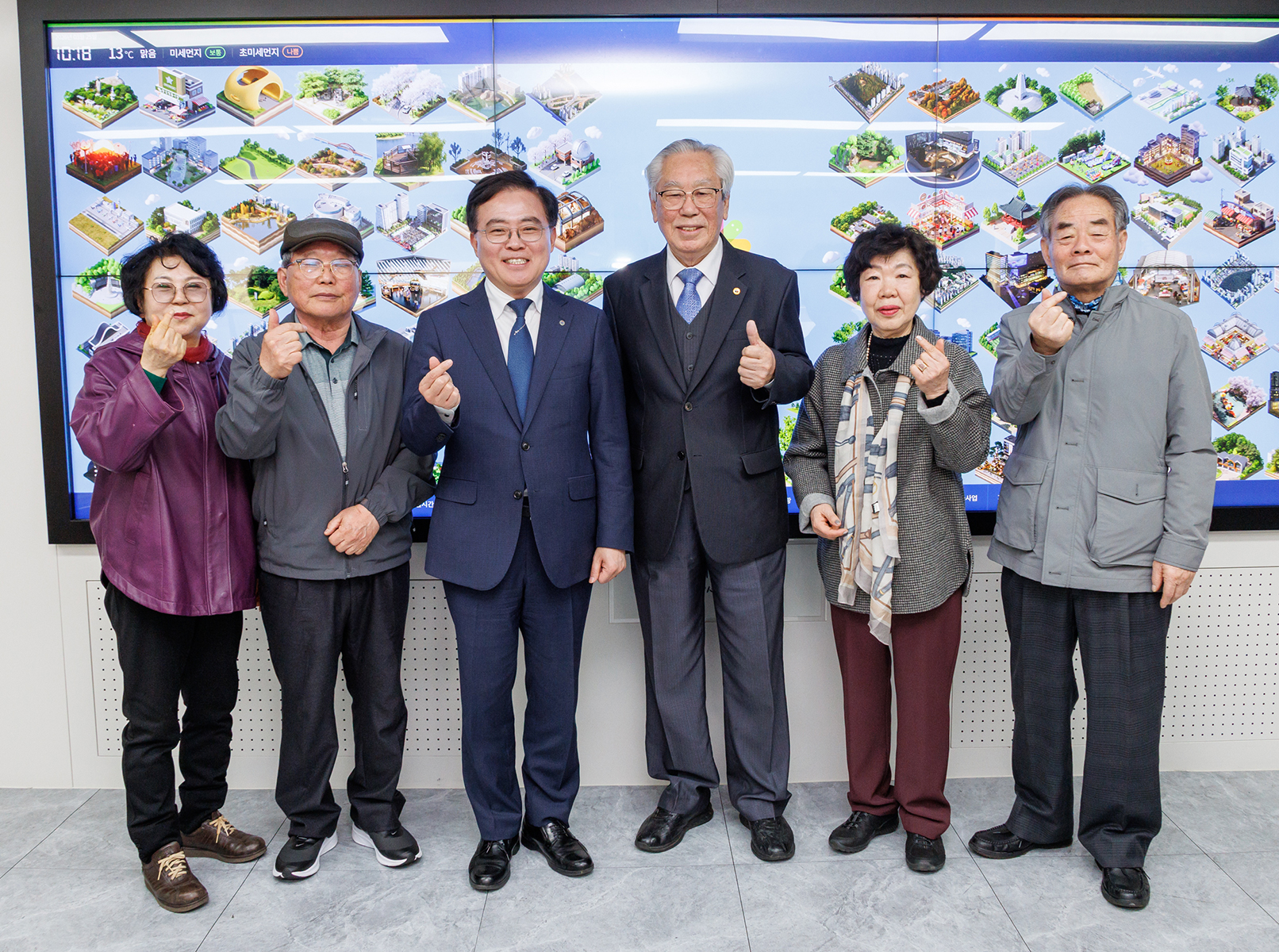  노인회 강서지회 방문