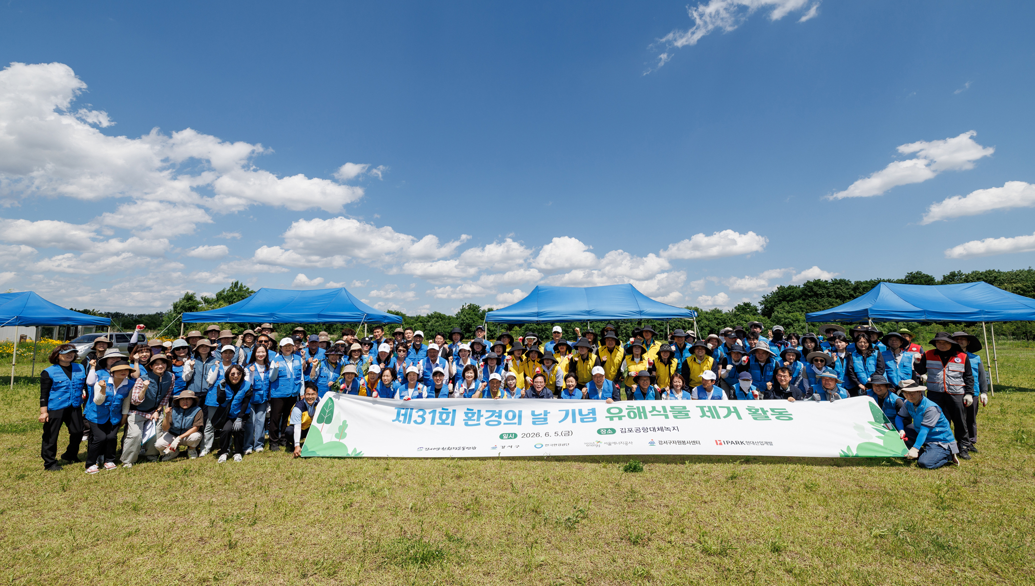 환경의 날 유해식물 제거 작업