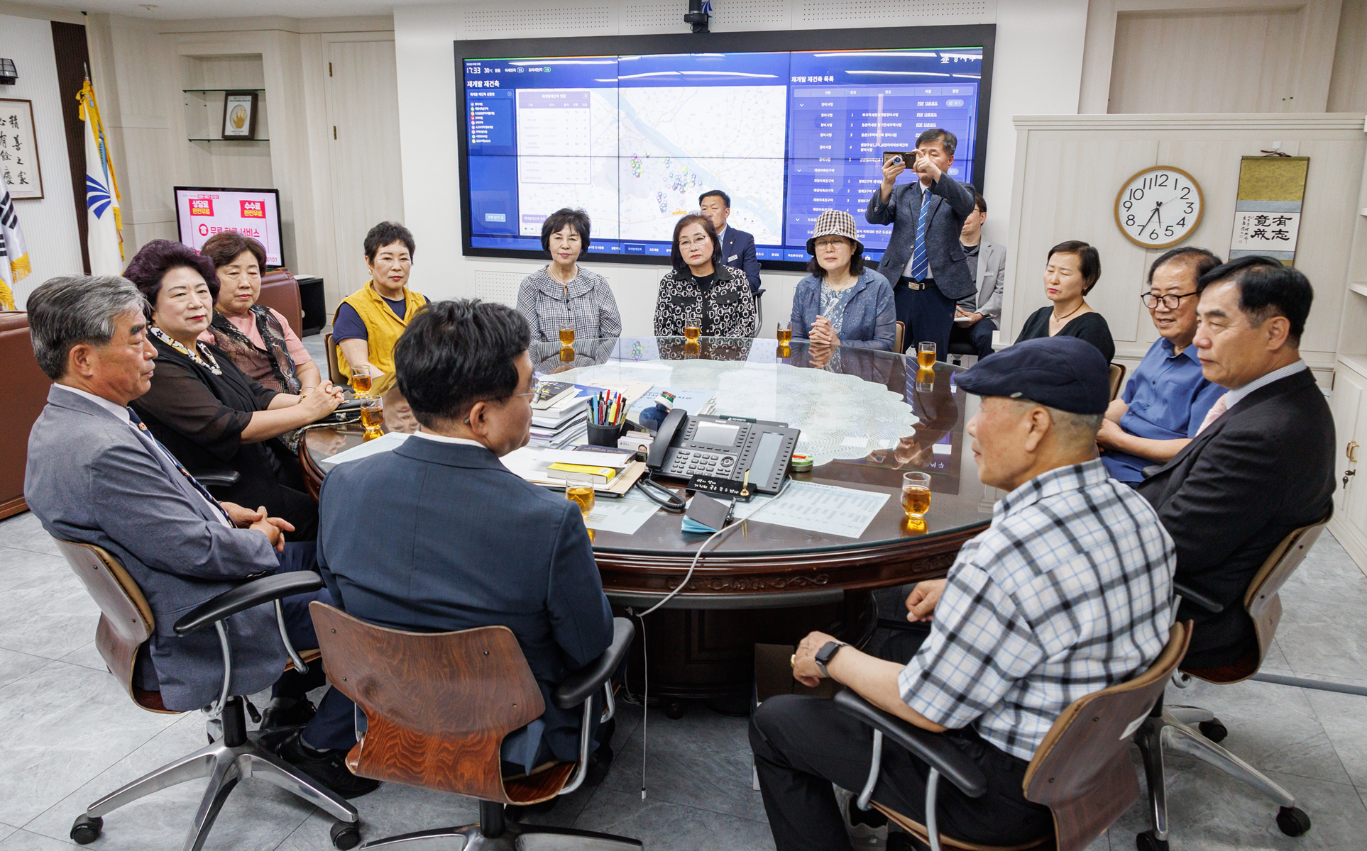  재향군인회 여성회 차담